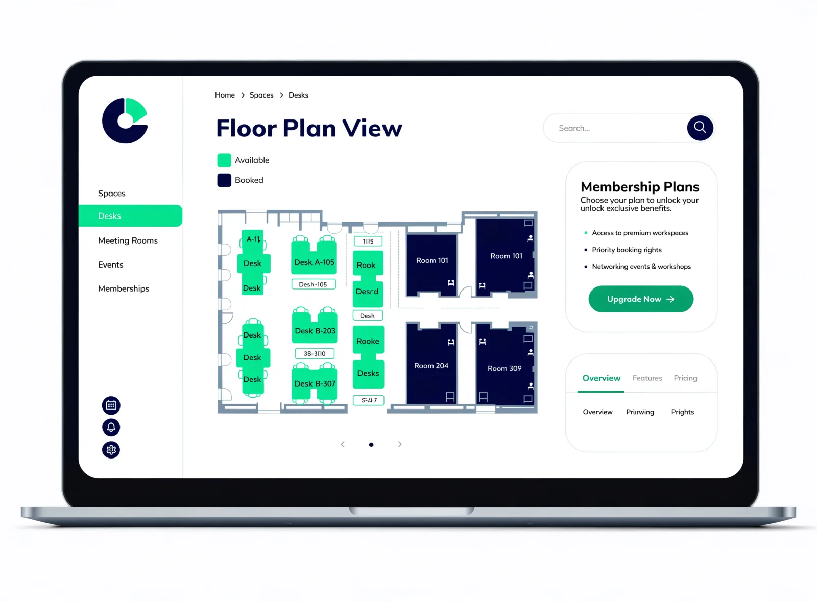 Coworking Space Booking