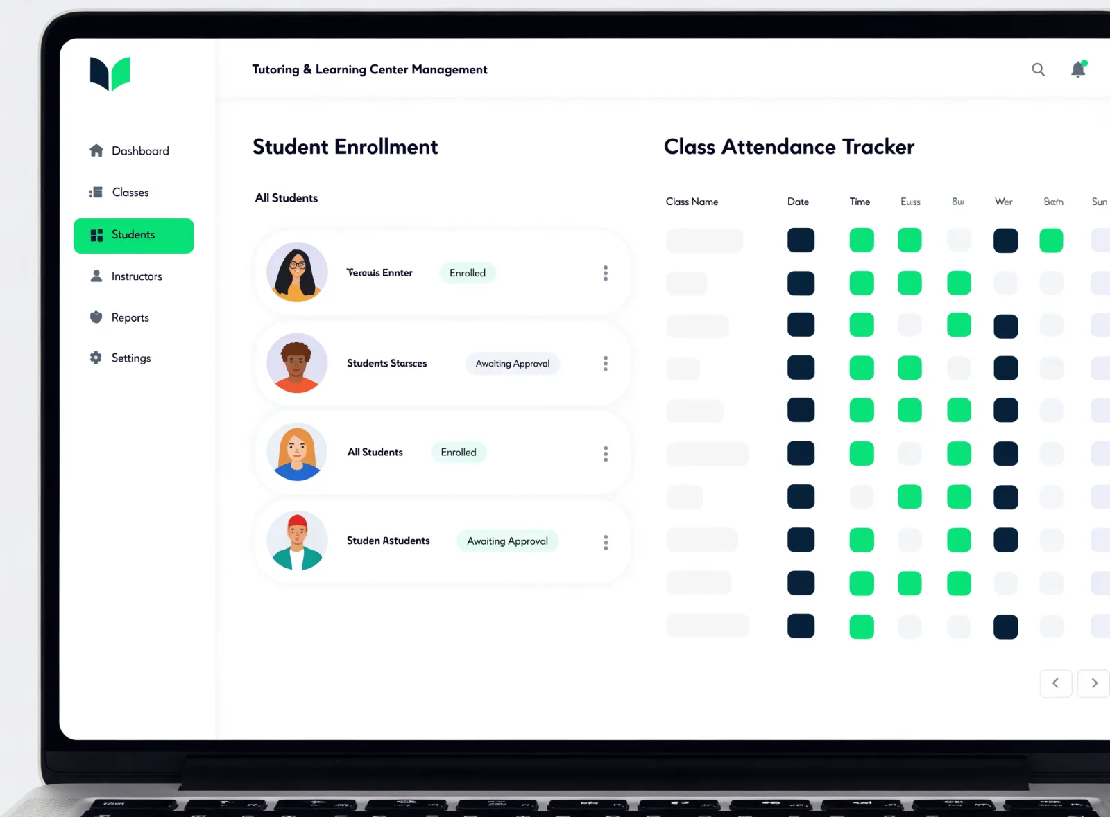 Learning Center Management