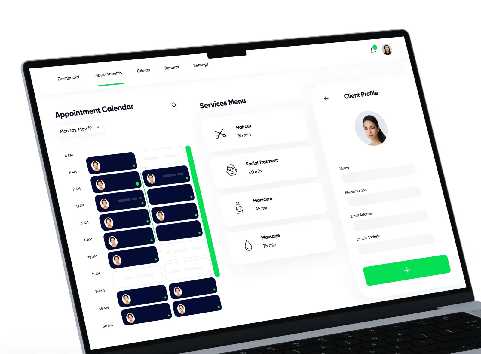 Salon & Spa Booking System